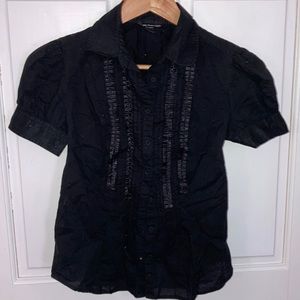 Behnaz Sarafpour for target tuxedo blouse